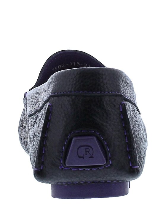 Robert Graham Mens Shoreline Driving Leather Loafer Shoes Black Size US 8.5 M main image 4